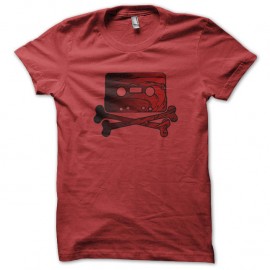 Shirt cassette old school rouge pour homme et femme