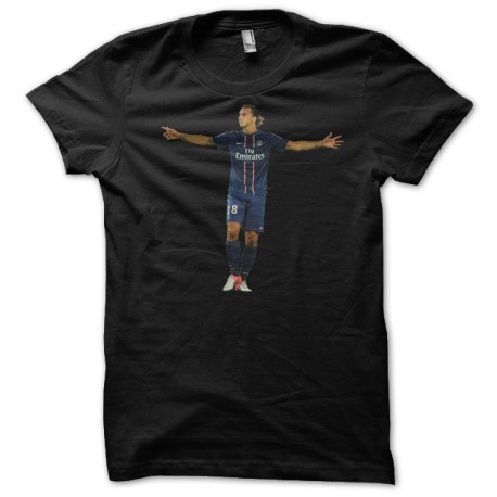 Shirt Ibrahimovic noir pour homme et femme