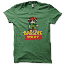 Shirt baggins story vert pour homme et femme