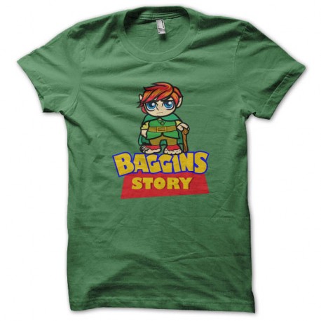 Shirt baggins story vert pour homme et femme