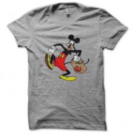 Shirt Halloween Goofy gris pour homme et femme