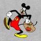 Shirt Halloween Goofy gris pour homme et femme