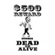 Shirt reward zombie dead or alive blanc pour homme et femme