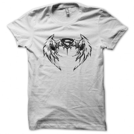 Shirt superman version ailes blanc pour homme et femme