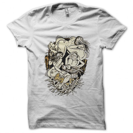 Shirt night watch blanc pour homme et femme