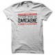 Shirt Sarcasme blanc pour homme et femme