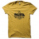 Shirt science albuquerque breaking bad jaune pour homme et femme