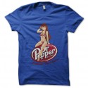 Shirt doctor pepper trust me bleu pour homme et femme