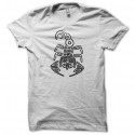 Shirt maori scorpion blanc pour homme et femme