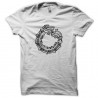 Shirt aztec tribal blanc pour homme et femme