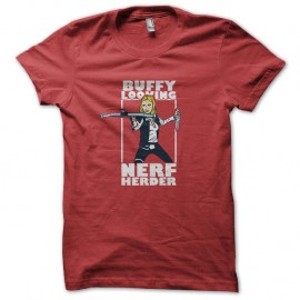 Shirt Buffy contre les vampires rouge pour homme et femme