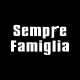 Shirt Sempre famiglia noir pour homme et femme