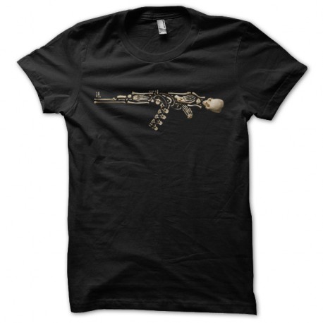 Shirt bone ak 47 noir pour homme et femme
