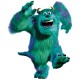 Shirt monsters inc blanc pour homme et femme