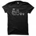 Shirt Cakey and Bakey Tees noir pour homme et femme