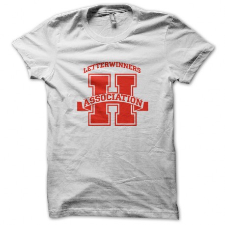 Shirt letter winners blanc pour homme et femme