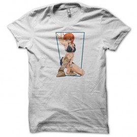 Shirt one piece cowboy Nami blanc pour homme et femme