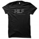 Shirt milf noir pour homme et femme