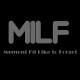 Shirt milf noir pour homme et femme