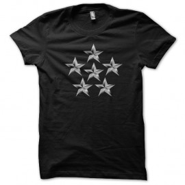 Shirt US Star Army noir pour homme et femme