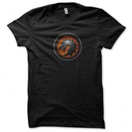 Shirt mortal kombat dragon noir pour homme et femme