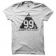 Shirt 99 occupy wall street blanc pour homme et femme