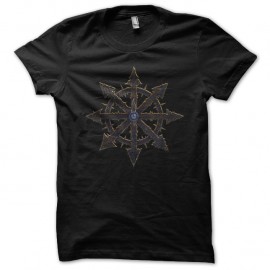 Shirt Chaos symbole noir pour homme et femme