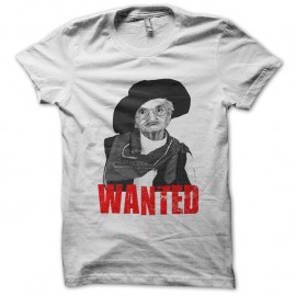 Shirt grand mere wanted blanc pour homme et femme