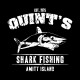 Shirt Quint s Shark fishing noir pour homme et femme