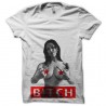 Shirt Bitch blanc pour homme et femme