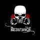 Shirt the Resistance noir pour homme et femme