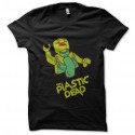 Shirt the plastic dead noir pour homme et femme
