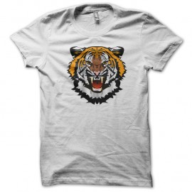 Shirt tiger blanc pour homme et femme