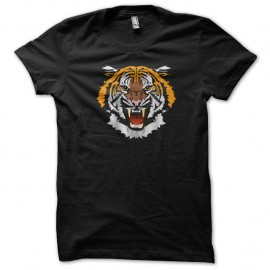 Shirt tiger noir pour homme et femme