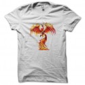 Shirt Phoenix blanc pour homme et femme