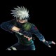 Shirt naruto Kakashi noir pour homme et femme