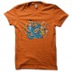 Shirt mister fantastic vs dhalsim orange pour homme et femme