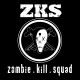 Shirt zks Zombie kill squad noir pour homme et femme