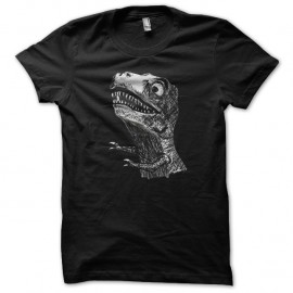 Shirt t rex noir pour homme et femme