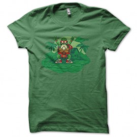 Shirt tortue genial mix tortues ninja vert pour homme et femme