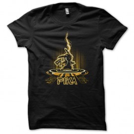 Shirt pikachu sur le dancefloor noir pour homme et femme