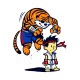 Shirt Ryu et hobbes blanc pour homme et femme