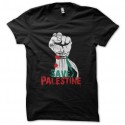 Shirt save palestine noir pour homme et femme