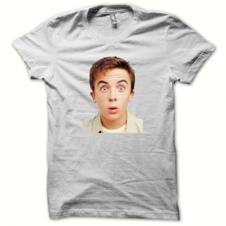 Shirt Malcolm frankie muniz? blanc pour homme et femme