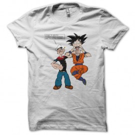 Shirt Popeye VS sangoku blanc pour homme et femme