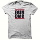 Shirt RUN DMC? blanc slim fit pour homme et femme
