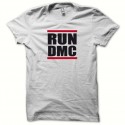 Shirt RUN DMC? blanc slim fit pour homme et femme