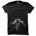 Shirt joker fou noir pour homme et femme