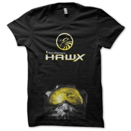 Shirt Tom clancy hawx noir pour homme et femme