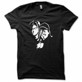 Shirt Wayne's World Megateuf blanc/noir pour homme et femme